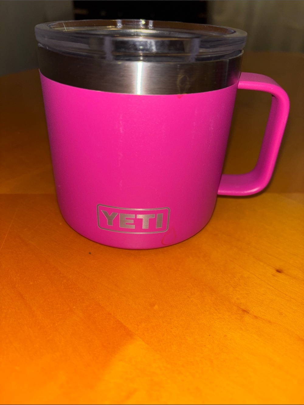 Yeti insulated mug hot/cold excellent condition! Hot pink